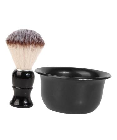 1 set of hair shaving brush Razor cup soap beard growth razor brush mug shaving shell from shaving gift shaving razor -soap cup soap hairdressing cup shaving foam ABS shaving