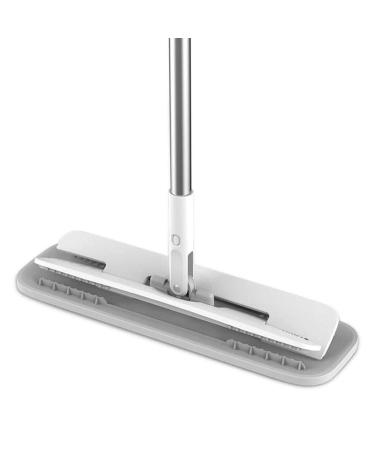Mop Rotating Stainless Steel Rotating Handle 360 Rotary Dust Flat Micro Fiber Fabric Efficient Floor Cleaning Vision