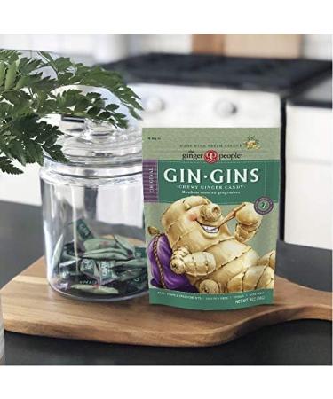 The Ginger People GIN GINS Original bonbons m cher au gingembre - Anti-naus e et aide la digestion bonbons bons pour la sant emball s individuellement - Saveur originale de gingembre 150 g Original 150 g (Lot de 1) - Buy Online on GoSupps.com