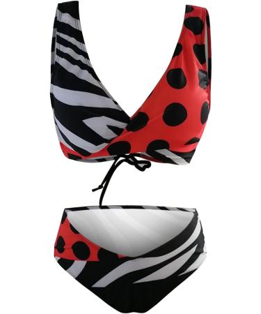 Genetic Women's Adjustable Push-Up Bikini Set - Triangle Bustle Swimwear Esprit Orange - XXL - Buy Online on GoSupps.com