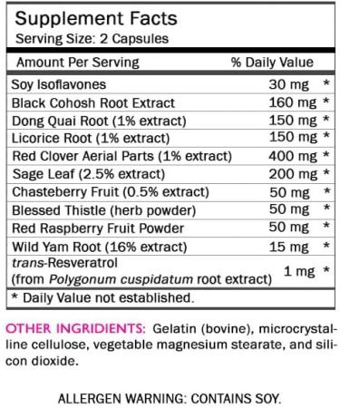 MENOPAUSE SUPPLEMENTS FOR WOMEN - wild yam root menopause support complex menopause relief herbs sage leaf menopause pills for women hot flashes menopause relief night sweats 1Bot - Buy Online on GoSupps.com