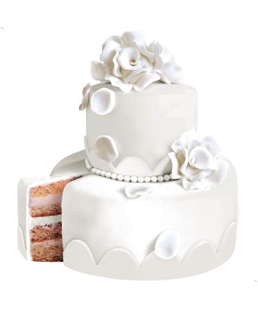G nthart 250g White Fondant - 100% Vegan Palm Oil-Free Tear-Resistant Cake Decorating & Modeling | International Shipping - Buy Online on GoSupps.com