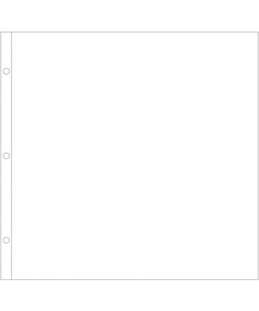American Crafts Project Life 12x12 Photo Protector - Pack of 60 - Buy Online on GoSupps.com