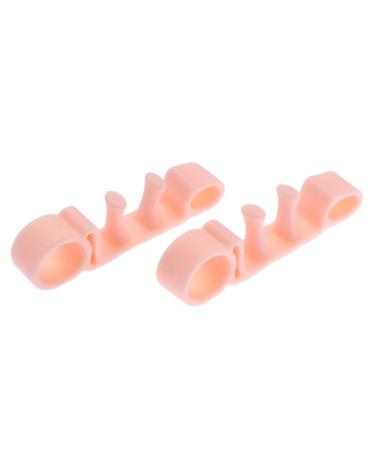 Faruta 1 pair of orthopedic toe spreaders for bale toes correct bale toes hammer toe smooth iron and correction toe spreaders for overlap.Flexible
