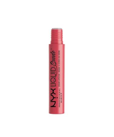 NYX Liquid Suede Cream Lipstick - Life's A Beach (Bright Coral) 0.13 Fl Oz - Buy Online on GoSupps.com