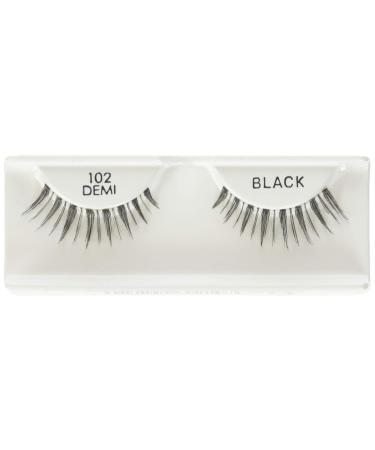 Ardell Fashion Lashes Pair 102 Demi Black - Pack of 4 | Long-Lasting Synthetic Lashes - Buy Online on GoSupps.com