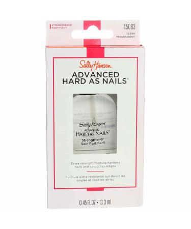 Sally Hansen Advanced Hard As Nails Nail Strengthener Clear - Pack of 4 - Buy Online on GoSupps.com