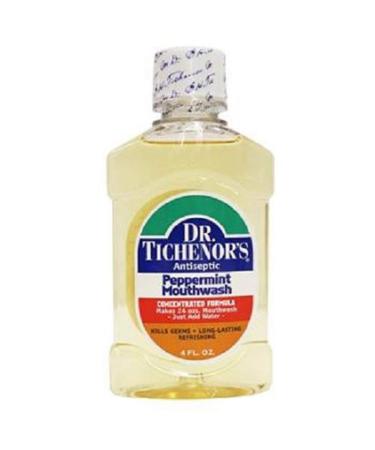 Product Of Dr.Tichenors  Peppermint Mouthwash  4 Ounce  Count 1 - Toothache & Mouth Remedy 4 Fl Oz (Pack of 1)