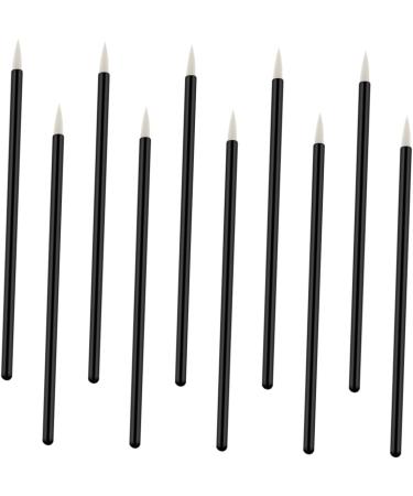 Baluue 100pcs Cosmetics Brush Liquid Makeup Eyeliner Applicator Tool Eye Makeup Eyeliner Liquid Brush White 10X0.5X0.5cm White - Buy Online on GoSupps.com