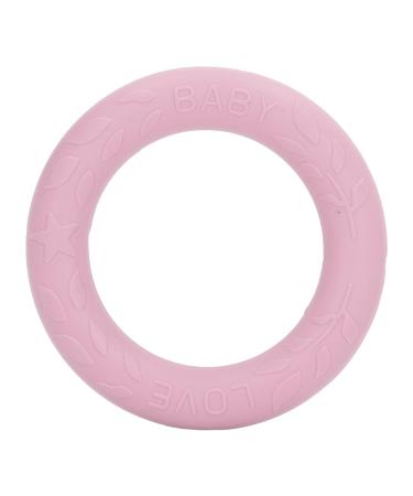 Teething Bracelet & Ring for Toddlers - Soft Massage Elastic Pink - Perfect for Travel - Buy Online on GoSupps.com