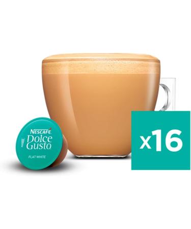 Dolce Gusto Flat White 16 Pods - Buy Online on GoSupps.com