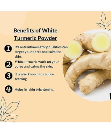 Poolankilangu Powder 300g white turmeric kachur kichili kilangu powder for skin care 300g (pack of 3 x 100g) - Buy Online on GoSupps.com