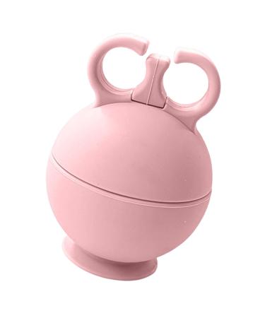 Face ice cream shape ice holder for face |Round iceball face scooter face ice shape scooter ice cream shape for face women reusable silicone sensation for women massage summer pink