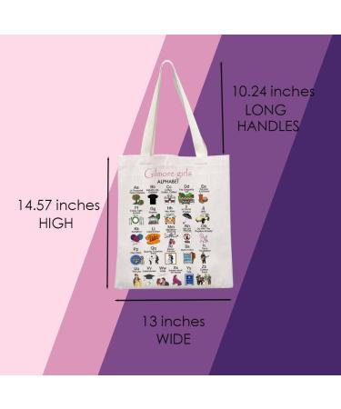 Gilmore Tv Show Gift LorelaiÂ Rory Gilmore Fan Gift Gilmore Tote Bag for Girl Gilmore Gil-more Tote - Buy Online on GoSupps.com