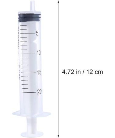 Healifty 5 Pcs Industrial Syringe Set - Luer Lock Plastic Syringe for Medicine Feeding Tubes - Home Care Essential - Buy Online on GoSupps.com