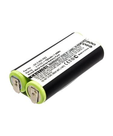 Synergy Digital Personal Care Battery Compatible with Clarisonic Mia 2 Personal Care (Ni-MH 2.4V 700mAh) Ultra High Capacity Replacement for Clarisonic AA-2-900-PB3 Battery