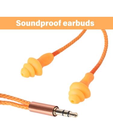 Reusable Corded Silicone Ear Plugs - Noise Cancelling Ear Protection for Work & Sleep | International Shipping - Buy Online on GoSupps.com