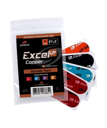 Genesis Bowling Excel Copper Performance Tape Sample Pack - 8 ct, Multi