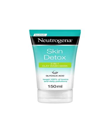 Neutrogena Facial Scrub Skin Detox Cleansing Mask Clay 150 ml - Buy Online on GoSupps.com