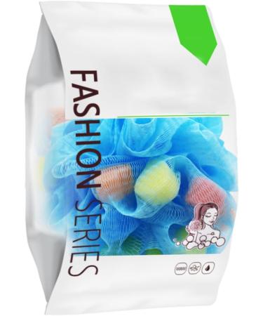 Shop Housoutil 4pcs Colorful Home Bath Balls | Super Soft Shower Sponge for Adults & Kids - Perfect for Relaxing Baths - Buy Online on GoSupps.com