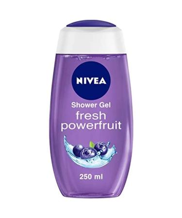 NIV.EA Fresh Power Fruit 250ml Body Wash| Shower Gel with Real Fruit Extracts| Pure Glycerin for Instant Soft & Summer Fresh Skin|Microplastic Free |Clean Healthy & Moisturized Skin