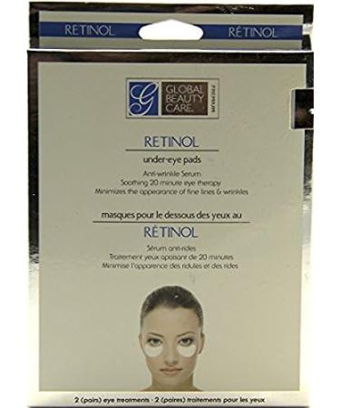 ANTI AGING SERUM SOOTHING 15 MINUTE FACIAL THERAPY Global Beauty Care - 2 per-pakc Retinol Spa Treatment Masks MINIMIZES THE APPEARANCE OF FINE LINES & WRINKLES DELAYS EFFECTS OF SKIN AGING - Buy Online on GoSupps.com