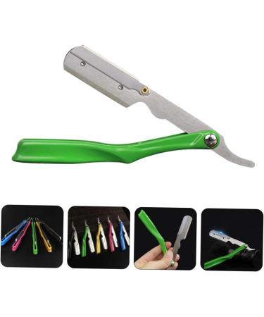 Vintage Manual Hair Razor & Accessories - Rustproof Steel Safety Razor Folding Holder | International Shipping Available - Buy Online on GoSupps.com