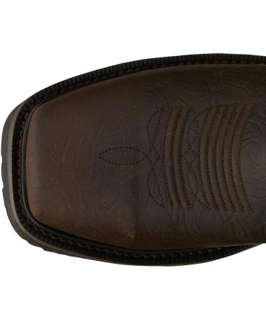 Justin Men's Joist Rustic Waterproof Western Work Boot Composite Toe - Distressed Brown (Size 12 D(M) US) - Buy Online on GoSupps.com