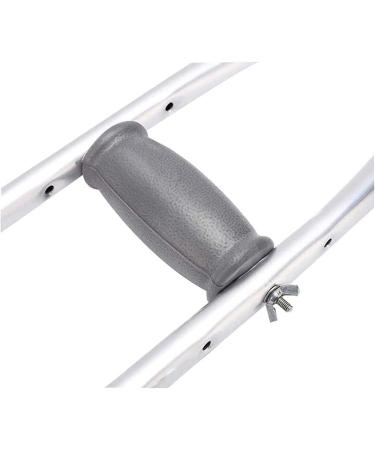 Crutches for Adults Underarm Portable Underarm Crutches Aluminum Crutches Abduction Slip Fracture Height Adjustable People with Disabilities Elderly Elderly Crutch Great (Two Loaded 112) - Buy Online on GoSupps.com