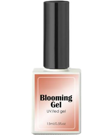 Clear Gel - 15ml Versatile design compatibility Clear Blossom Gel ClearBlooming Gel Nail Polish | Floral gel with spreading effects for girls moms girlfriends women and - Buy Online on GoSupps.com