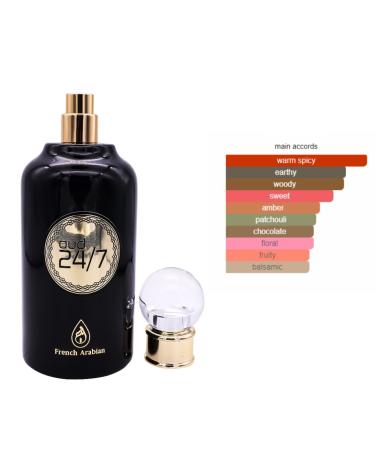 Oud 24 Perfume 100ml Eau de Parfum Long-lasting Oud Perfume for Women and Men Perfume Vanilla Amber Oud Perfume Gift Spray - Buy Online on GoSupps.com