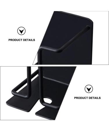 Angoily Wall-Mounted Razor Holder for Electric Shaving in Shower | Durable Steel Hook & Clothes Rack Connector - Buy Online on GoSupps.com
