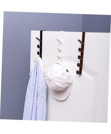Alipis 3pcs 5 Door Rack Hooks Hat Hangerwhitel The Coat Over Holders Towel Multifunctional Plastic medium White - Buy Online on GoSupps.com