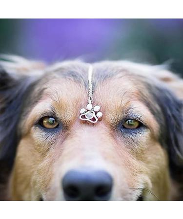 Ruibeila Picture Inside Personalized Photo I Love You Necklace Heart Dog paw Projection Necklace with 100 languages Custom Birthday couple necklaces for him and her Valentine's Day sliver - Buy Online on GoSupps.com