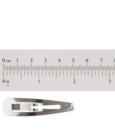 Marilyn Faye Stainless Steel Hair Clips Snap Barrettes Set of 12 for Girls, Toddlers, Kids, Women - Buy Online on GoSupps.com