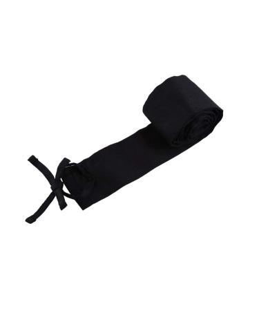 Marvellous Cotton Cloth Pole Cover,Fishing Rod Sleeve Rod Protector Case Fishing Pole Bag for Most Fishing Rod on The Market Gift for Father Boyfriend and Family Black(49.2 x 2.4inch)