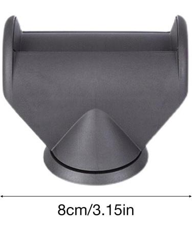 JiaLFaX Hair Dryer Upturned Nozzle Leafless Fan Windproof and Smooth Nozzle Accessories Tilted Nozzle Black Plastic Accessories - Buy Online on GoSupps.com