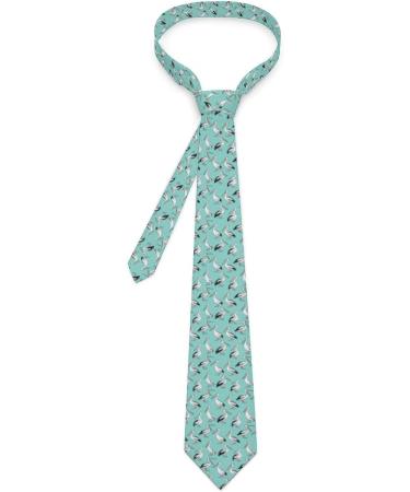 Cartoon Pelicans Men's Tie - Perfect for Formal Occasions and Wedding Parties - Buy Online on GoSupps.com