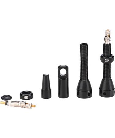 Fomtor Tubeless Presta Valves - Aluminum Alloy 40mm with Valve Core Remover Tool - Ideal for Most Bicycle Rims (Black 2-Pack) - Buy Online on GoSupps.com