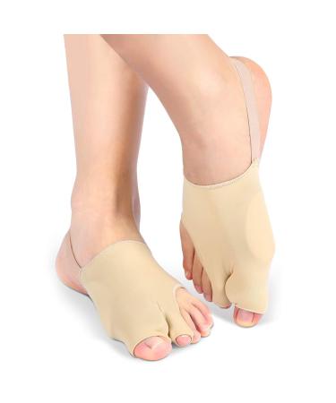 Hallux valgus toe spreader bandage Bunion Sleeve separator correction with gel-pad protection and toe spreader for pain relief bale toes and hammer toe bunion sock after day and night