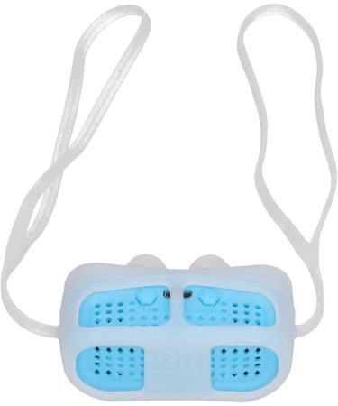 Snore No More Portable Electric Anti-Snoring Device - Blue - Recyclable Sleep Solution - Buy Online on GoSupps.com