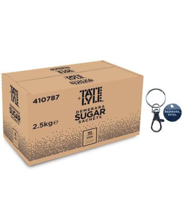 Sugar Sachets 1000x2.5kg with Key Ring (Demerara Sugar Sachets)