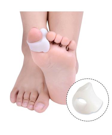 Wand Holder Spacers: Plantar Fasciitis Toe Corrector & Gel Separator for Bunion Beauty - Pummel Storefront - White - Buy Online on GoSupps.com