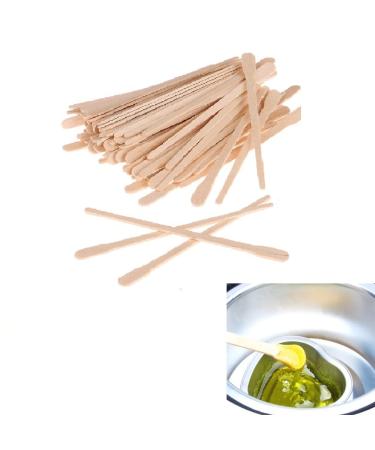 Waxing wooden spatula wax wooden stick small wax spatula eyebrow waxing applicators hair removal sticks spatula wood wax spatula for hair removal 100 pieces