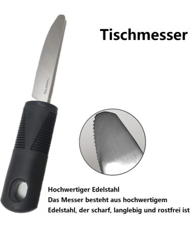Adapted Cutlery for Parkinson's Arthritis & Disabilities - Ergonomic Solutions for Shaky Hands - Buy Online on GoSupps.com