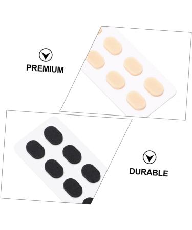 Lurrose 60 Sheet Self-Adhesive Sponge Cushion Nose Pads for Glasses - Plastic Metal Sunglasses Accessories - Assorted Colors (3 Pieces) - Buy Online on GoSupps.com