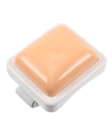 Injection Practicing Tool Injection Training Pad Nursing Practicing Model Simulation Injection Skin Injection Trainer Practice Kit Fake Skin Home Care Trainer
