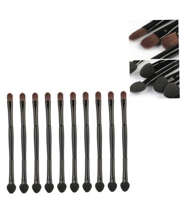 Premium Black Eye Shadow Brush | Versatile Eyeshadow Sponge Applicator for Flawless Makeup - Buy Online on GoSupps.com