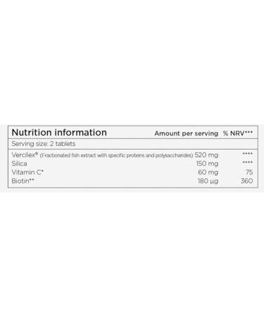 Nourella Tables Active Skin Support Supplement - Promote Healthy Skin with Tablets - Buy Online on GoSupps.com