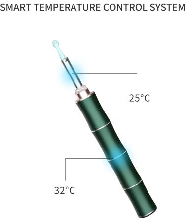 Ear Wax Removal Ear Cleaner Camera - 6 LED Lights, Ear Cleaning Kit for iPhone, iPad, Android - Green - Buy Online on GoSupps.com